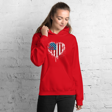 Load image into Gallery viewer, T Street Avenue Apparel American Heart Hoodie