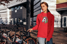 Load image into Gallery viewer, Day of The Dead Unicorn Unisex Hoodie
