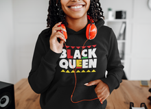 Load image into Gallery viewer, T Street Avenue Apparel Black Queen Hoodie
