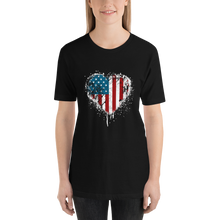 Load image into Gallery viewer, T Street Avenue Apparel American Heart Short-Sleeve Tee
