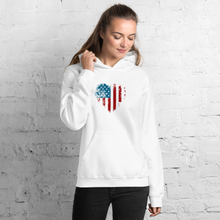 Load image into Gallery viewer, T Street Avenue Apparel American Heart Hoodie
