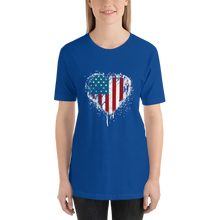 Load image into Gallery viewer, T Street Avenue Apparel American Heart Short-Sleeve Tee
