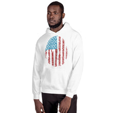 Load image into Gallery viewer, T Street Avenue Apparel Stars and Stripes Finger Print Hoodie
